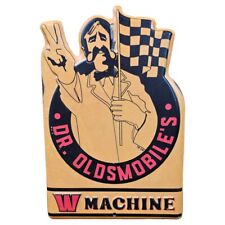 DR. OLDSMOBILE'S W MACHINE Embossed Tin Sign GM Licensed Metal Sign NEW picture