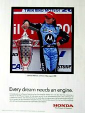 Danica Patrick Every Dream Has An Engine 2008 Honda Original Print Ad 8.5 x 11