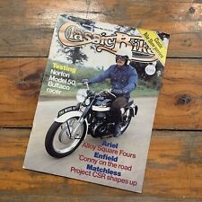 SEPT 1983 'CLASSIC BIKE' VINTAGE MOTORCYCLE MAGAZINE AJS ENFIELD MATCHLESS picture