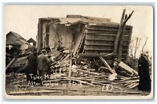 Tyler Minnesota RPPC Photo Postcard After Cyclone Tornado Destroy c1940 Vintage picture