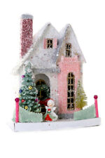 Cody Foster Christmas Light Up House, Glitter House, Snow Angel Cottage, HOU-321 picture