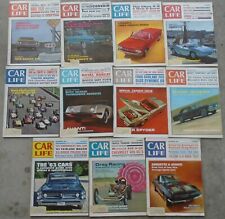 Eleven 1963 Car Life Issues Only Missing the Febuary Issue picture