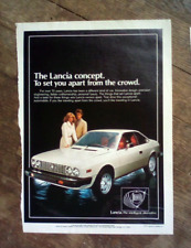 1978 Lancia Beta Coupe Print Ad picture