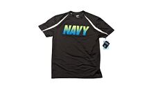 NWT U.S. Navy Officially licensed black Soffe Workout PT Training Shirt - XL picture