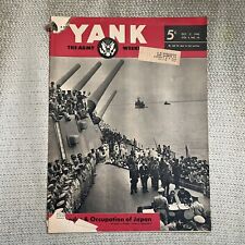 VTG WWII Yank The Army Weekly Magazine, Oct 5, 1945, Vol. 4, No. 16 picture