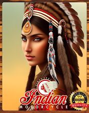 Indian Motorcycle - Since 1901 - Metal Sign 11 x 14 picture