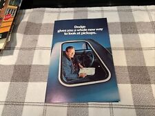 Original 1976 Dodge pick up Sky Lite brochure picture