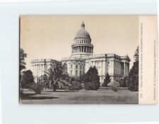 Postcard Rear View Of State Capitol Sacramento California USA picture