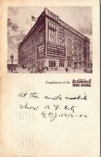 Automobile Show New York City Cycle And Automobile Trade Journal c1906 Postcard picture