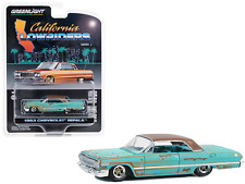 1963 Chevrolet Impala Lowrider Patina Rusted California 1/64 Diecast Model Car picture
