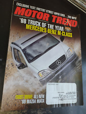 Motor Trend Magazine Dec 1997 Mercedes picture