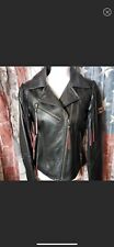 Harley Davidson tassel leather jacket petite xlarge picture