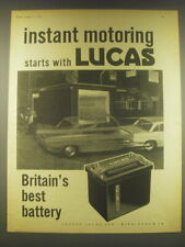 1965 Lucas Car Battery Ad - Instant motoring starts with Lucas picture