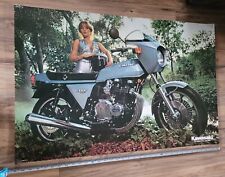Rare 1977 Kawasaki KZ1000 Advertising Poster picture