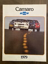 1979 Chevrolet Camaro 16 Page Brochure including Z/28 Berlinetta picture
