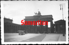 I10/31 WW2 ORIGINAL GERMAN PHOTO OF BRANDENBURG GATE picture