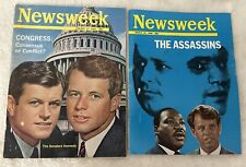 1966 1969 Newsweek BOBBY Ted KENNEDY Martin LUTHER KING The ASSASSINS Congress picture