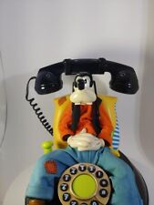 Vintage Telemania Disney Sleeping Goofy Animated Talking Corded Telephone picture