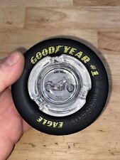 Harley Davidson Ashtray Goodyear Tire Fatboy Motorcycle Hotrod Collector GIFT picture