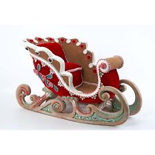 CRACKS Katherine's Collection 2021 Gingerbread Sleigh picture