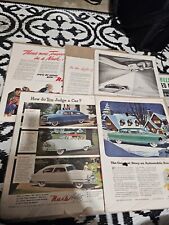 30 Nash Car Vtg 1950 Magazine Ad Prints  Automobile Kelvinator Lt1 picture