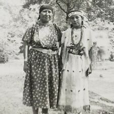 Ojibwe Ojibwa Chippewa Saulteaux Anishinaabe Woman Photo Indian Stereoview S250 picture