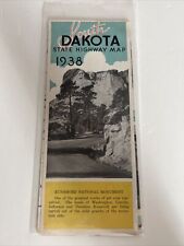 1938 South Dakota State Highway Map picture