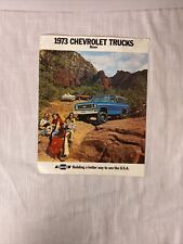 1973 Chevrolet Blazer Sales Brochure - Vintage picture