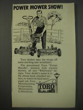 1956 Toro Power Handle Mower Advertisement - Power Mower show picture
