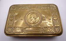 WWI PRINCESS MARY CHRISTMAS GIFT TIN 1914 picture