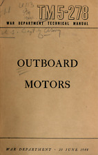 164 Page 1944 Johnson 5-278 POLR-15 Evinrude 8008 Outboard Engine Manual on CD picture