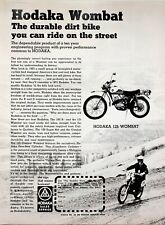 1973 Hodaka Wombat 125 - Vintage Motorcycle Ad picture