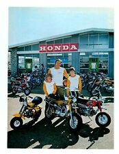 1972 Honda CT 70 QA 5 Mini Trail Vintage Dad & Sons Original Print Ad 8.5 x 11
