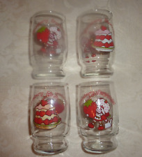 Lot of 4 Strawberry Shortcake juice glasses. 80