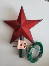 Vitage Soviet Christmas Tree Topper STAR toy electric ornaments 70s USSR,   picture
