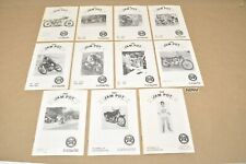 Vtg AJS Matchless Motorcycle Owners Club Jampot Journal Magazine 1981 FULL YEAR picture
