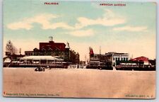 1912 Fralinger American Garden Atlantic City New Jersey Building Posted Postcard picture