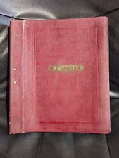 1926-49 Carter's Carburetor  Parts Catalog Shop Manual Vtg Auto Car Book  picture