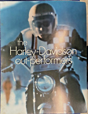 1969 Harley-Davidson full line sales brochure picture