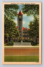 Muskegon MI-Michigan, Muskegon Junior College, Antique, Vintage Postcard picture