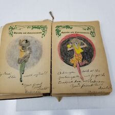 1920s Scrapbook Single Woman Paintings Photos Cards Letters Poetry Missouri picture