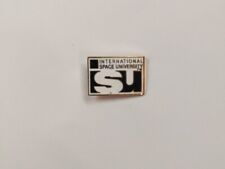  International SPACE University ISU Lapel Hat Pin. Rare picture