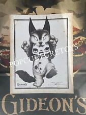 Gideons Bakehouse Butterscotch Wolf Charity B&W Art Print Signed 8x10 New picture