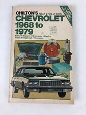 Chilton's Repair Tune-Up Guide Manual Chevrolet 1968 to 1979 -  picture