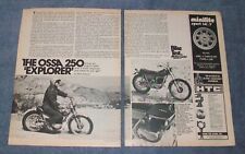 1974 Ossa 250 Explorer Vintage Motorcycle Info Article  picture