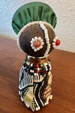 Vintage Ndebele Fertility Doll South African Beaded Doll Folk Art picture