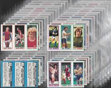 TOPPS-FULL SET- FOOTBALL 1981 (BLUE TRIPLES X65 CARDS) KEEGAN KENNY DALGLISH picture