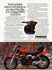 1986 Yamaha Radian Motorcycle Original Advertisement Print Ad J508 picture