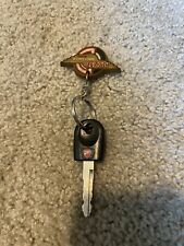 Vintage Ducati Keychain and transponder key picture