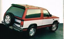 1986 Chevy S10/S-10 BLAZER Truck Brochure with Color Chart: 4WD, Tahoe, Sport, picture